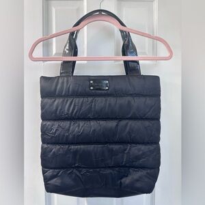 Kate Spade Black Quilted Tote Bag